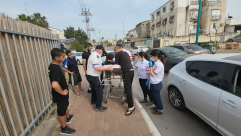 اللد: اصابة طفيفة لطفل اثر تعرضه لحادث دهس